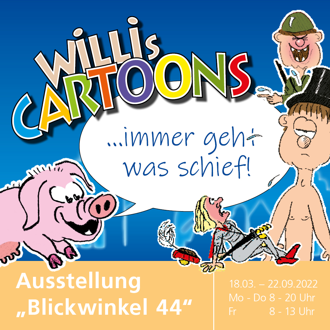 Willis Cartoons Austellung Teaser